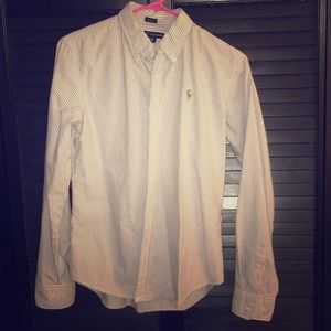 Women’s Ralph Lauren slim fit button down shirt